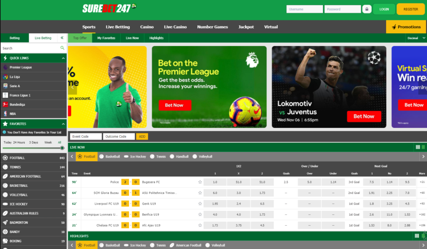 download Surebet247 app